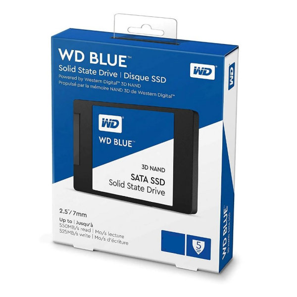 WD Blue 3D NAND 2.5 SSD Retail
