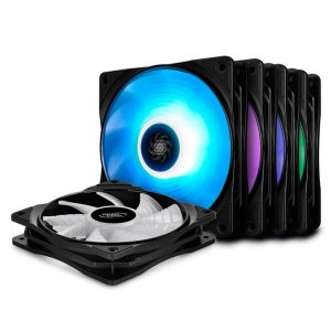 Deepcool 120mm High Brightness RGB Case Fan 5 Pack