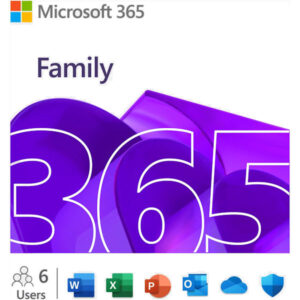 Microsoft Office 365 Family (1 Year PC & Mac)