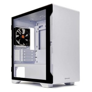 Thermaltake S100 Tempered Glass Micro-ATX Case Snow