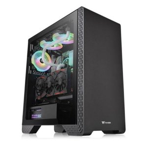 Thermaltake S300 Tempered Glass ATX Mid Tower Black