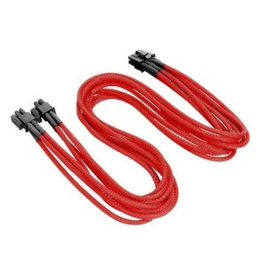 Thermaltake 4+4-Pin ATX Sleeved Cable Red