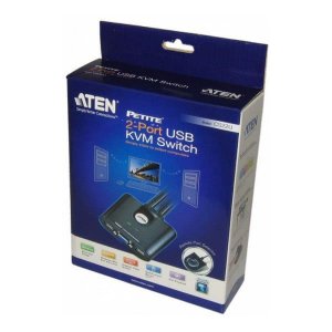 Aten CS22U 2-Port USB Cable KVM Switch 2