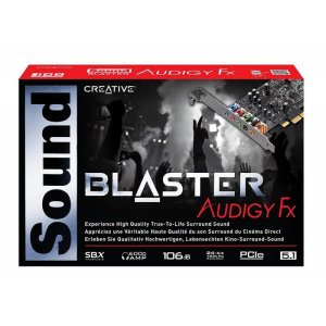 Creative Sound Blaster Audigy Fx 5.1 Ch PCI-E Sound Card Retail