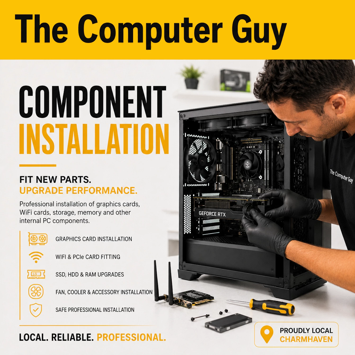 Hardware Installation Service Component (PHISC)