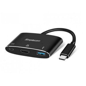 Simplecom DA310 USB 3.1 Type C to HDMI USB 3.0 Adapter