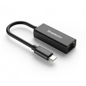 Simplecom NU313 SuperSpeed USB-C to Gigabit Ethernet Adapter
