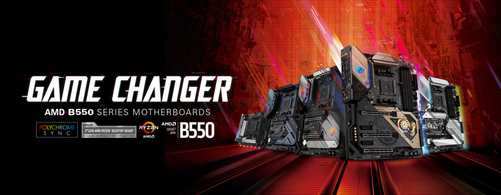 AsRock B550 Banner