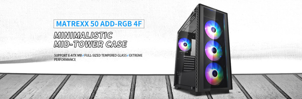 DeepCool ARGB Mattrex Case Banner