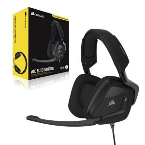 Corsair Void Elite Surround Premium Gaming Headset with 7.1 Surround Sound Carbon