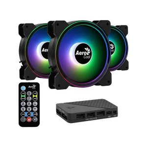 Aerocool Saturn 12F ARGB Pro 3 Pack (Hub and Controller Included)