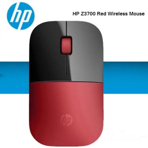 HP Z3700 Wireless Mouse - Red 2