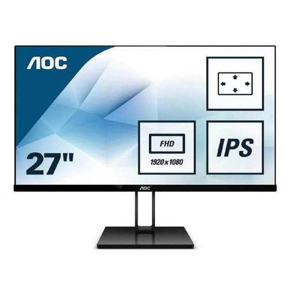 AOC 27V2Q 27 IPS FHD LED Studio Monitor