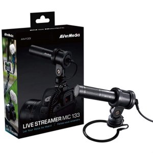 AverMedia AM133 Live Streamer Ultra Mobile Compact Microphone