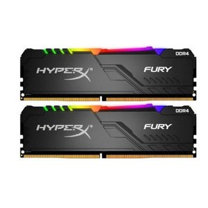 Kingston HyperX FURY RGB 16GB (2x 8GB) DDR4 2666MHz Memory