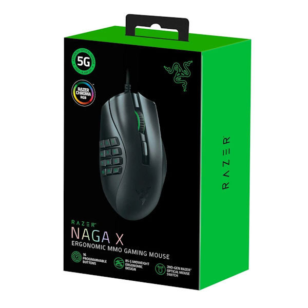 Razer Naga X MMO Optical Gaming Mouse