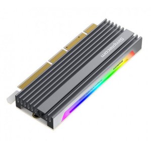 Simplecom EC415 RGB NVMe M.2 SSD to PCIe Expansion Card + Heat Sink