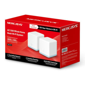 Mercusys Halo S12 AC1200 Whole Home Mesh Wi-Fi System - 2 Pack