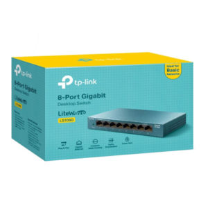 TP-Link LiteWave LS108G 8-Port Gigabit Unmanaged Desktop Switch
