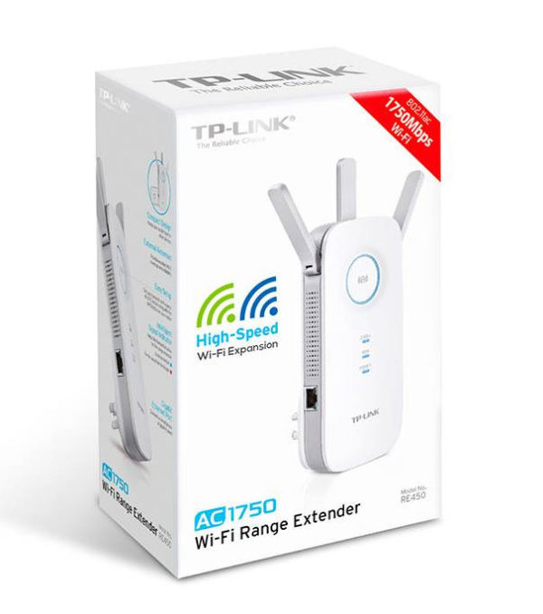 TP-Link RE450 Wi-Fi Range Extender AC1750 Dual Band