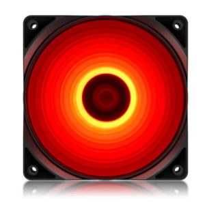 Deepcool RF120B 120mm High Brightness LED Fan - Red