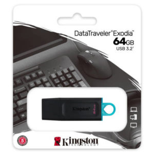 Kingston 64GB DataTraveler Exodia USB Flash Drive