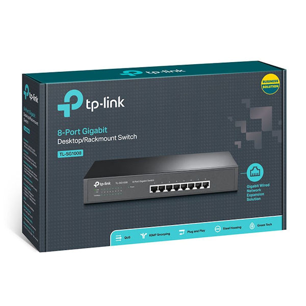 TP-Link TL-SG1008 8 Port Gigabit Switch