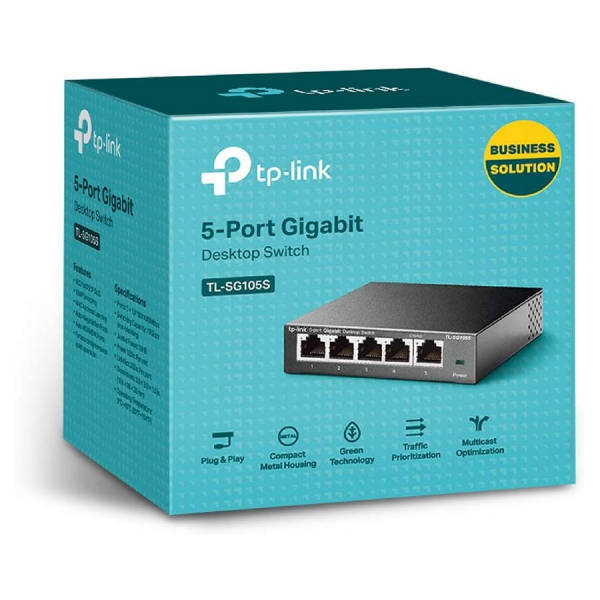 TP-Link TL-SG105S 5 Port Gigabit Switch