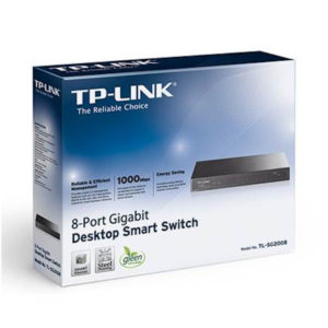 TP-Link TL-SG2008 JetStream 8-Port Gigabit Smart Switch