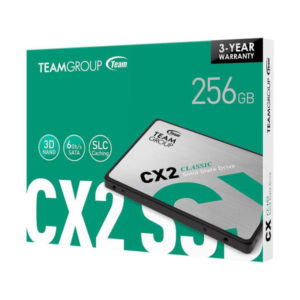 Team Group CX2 256GB SATA III 3D NAND Internal Solid State Drive