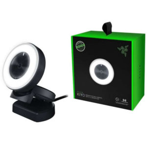 Razer Kiyo Desktop Camera for Streaming with Ring Light Illumination