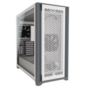 Corsair 5000D Airflow Tempered Glass Mid-Tower ATX Case - White
