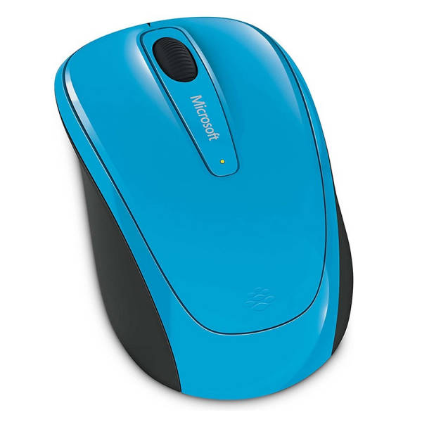 Microsoft L2 Wireless Mobile Mouse 3500 - Cyan Blue