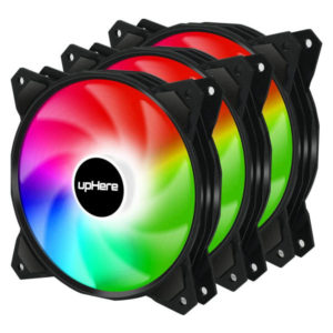 Rainbow RGB Fans 3 Pack