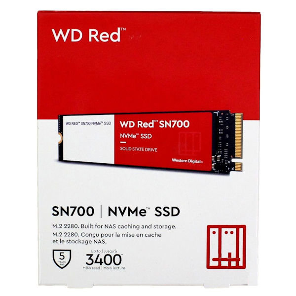 WD Red SN700 NVMe M.2 NAS SSD