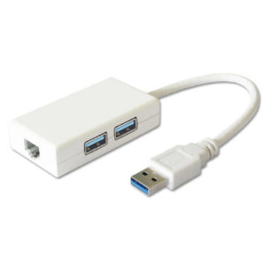 Astrotek USB 3.0 2 Port Hub & Gigabit Ethernet Adapter