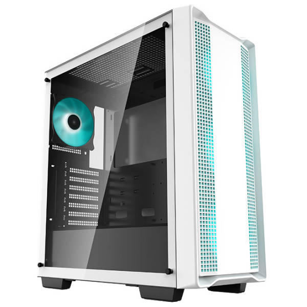 Deepcool CC560 Tempered Glass Mid-Tower ATX Case - White