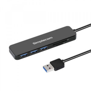 Simplecom CH365 3 Port USB 3.0 Hub with SD MicroSD Card Reader