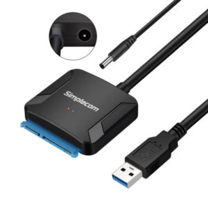 Simplecom SA236 USB 3.0 to SATA Adapter for 2.5 & 3.5 HDD SSD