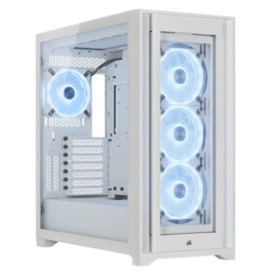 Corsair iCUE 5000X RGB QL Edition Case TG White