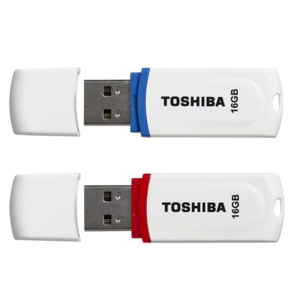 Toshiba 16GB USB 2.0 Flash Drive Twin Pack