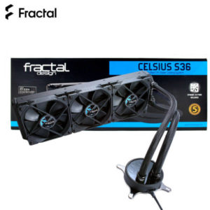 Fractal Design Celsius S36 360 Mill Liquid CPU Cooler - Black