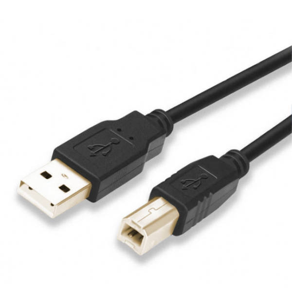 Universal USB 2.0 Type A to B Male Cable - 2 Mtr