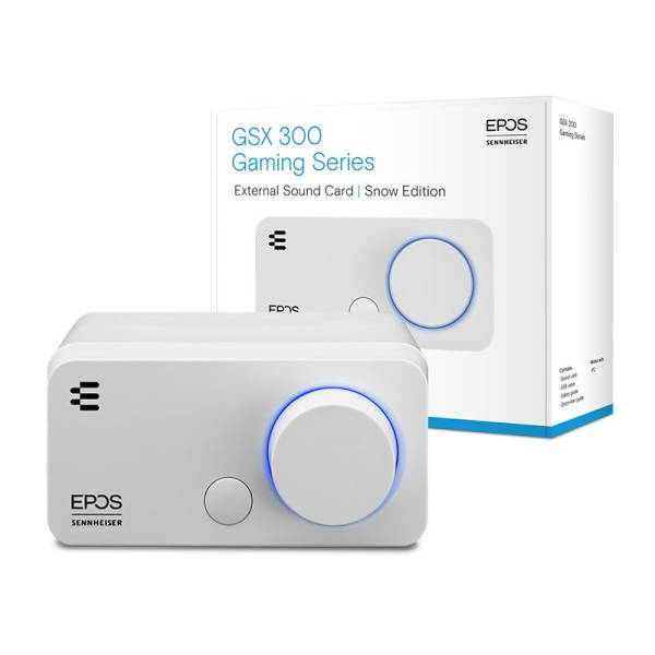 EPOS GSX 300 Snow Edition External Sound Card