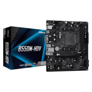 AsRock AMD B550M-HDV AM4 mATX DDR4 Motherboard