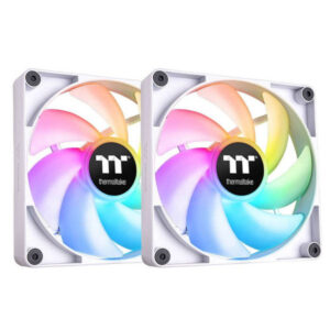 Thermaltake CT120 ARGB Sync PC Cooling Fan (2-Fan Pack) - White