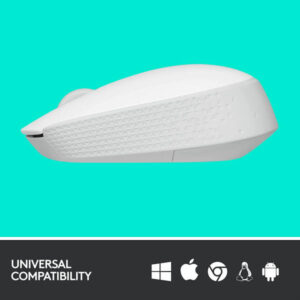 Logitech M171 Wireless Mouse Ambidextrous - Off White