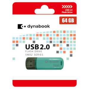 Toshiba DynaBook 64GB DB02 USB 2.0 Flash Drive Blue