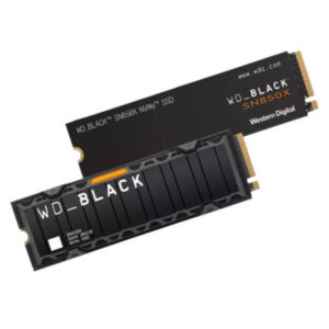 WD Black SN850X 1TB NVMe SSD with Heatsink