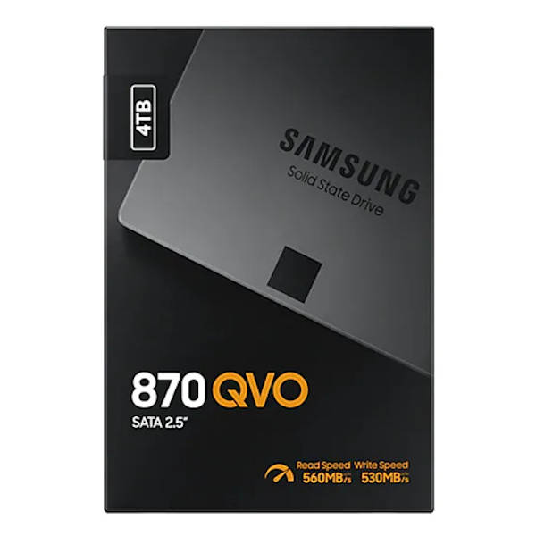 Samsung 870 QVO 4TB 2.5 Internal SSD